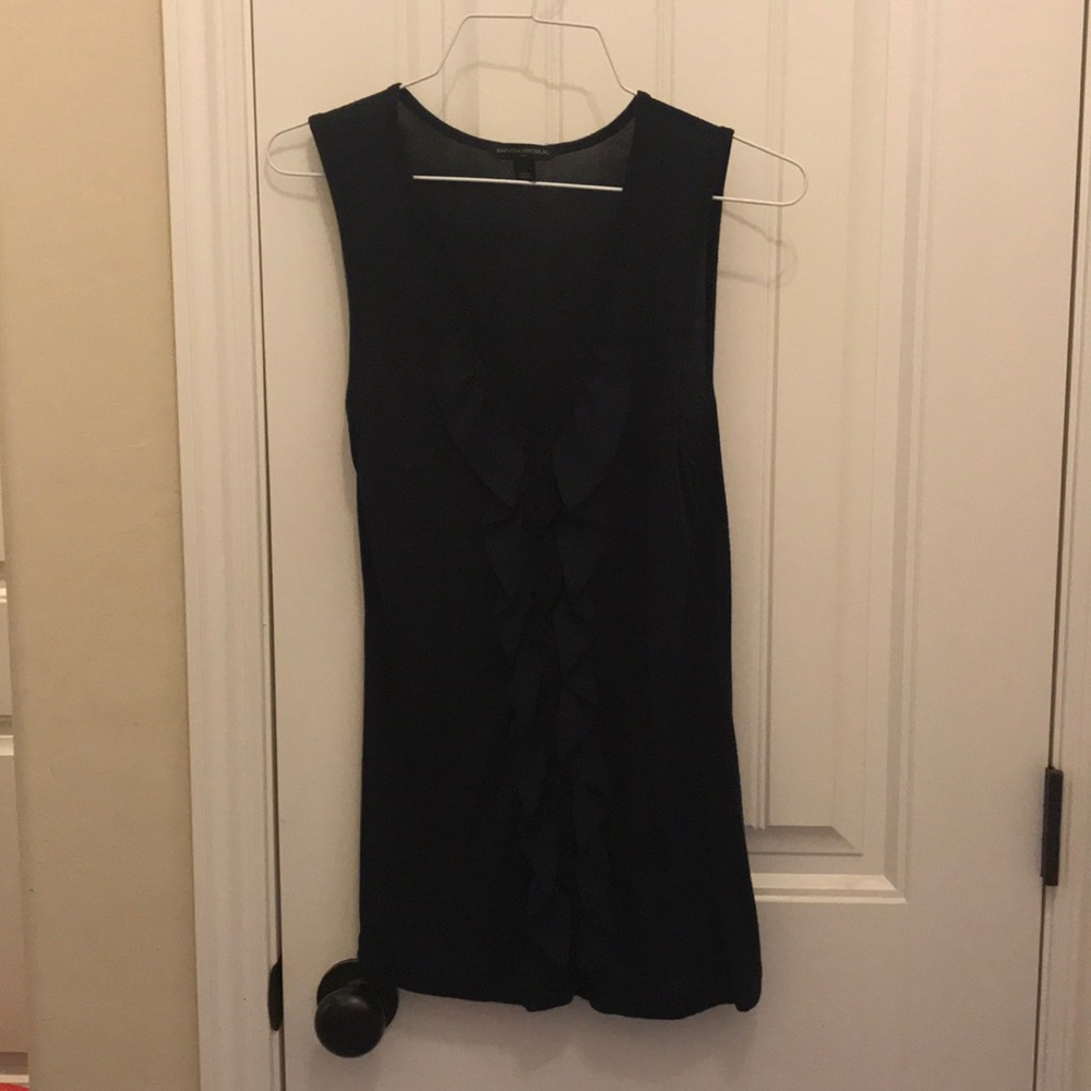 Banana republic ruffle blouse